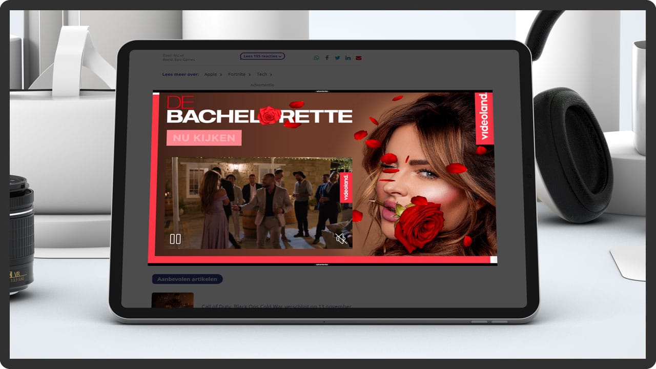 Google Display & Video 360 banners - Interstitial bachelorette